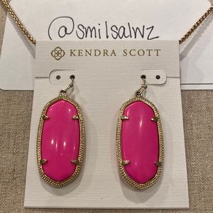 Kendra Scott Neon Pink Elle